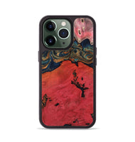 iPhone 13 Pro Wood Phone Case - Clark (Red, 812096)