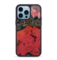 iPhone 14 Pro Max Wood Phone Case - Clark (Red, 812096)