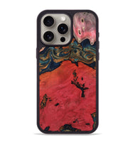 iPhone 15 Pro Max Wood Phone Case - Clark (Red, 812096)