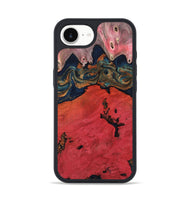 iPhone 16e Wood Phone Case - Clark (Red, 812096)