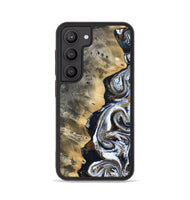 Galaxy S23 Wood Phone Case - Saige (Black & White, 812097)