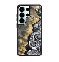 Galaxy S26 Ultra Wood Phone Case - Saige (Black & White, 812097)