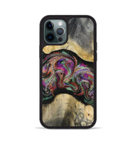 iPhone 12 Pro Wood Phone Case - Tamiko (Green, 812105)