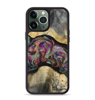 iPhone 13 Pro Max Wood Phone Case - Tamiko (Green, 812105)