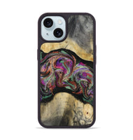 iPhone 15 Wood Phone Case - Tamiko (Green, 812105)