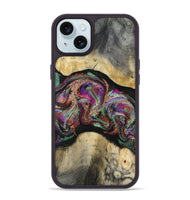 iPhone 15 Plus Wood Phone Case - Tamiko (Green, 812105)