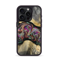 iPhone 15 Pro Wood Phone Case - Tamiko (Green, 812105)