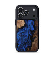 iPhone 17 Pro Wood Phone Case - Lilith (Blue, 812146)