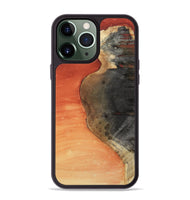 iPhone 13 Pro Max Wood Phone Case - Nicky (Red, 812191)