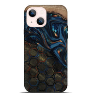 iPhone 14 Plus Wood Live Edge Phone Case - Odalys (Pattern, 812206)