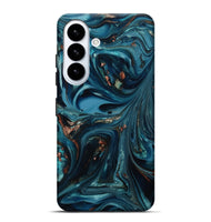Galaxy S26 Plus ResinArt Live Edge Phone Case - Talan (Teal & Gold, 812212)