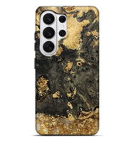 Galaxy S26 Ultra Wood Live Edge Phone Case - Fisher (Black & White, 812245)