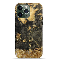 iPhone 13 Pro Max Wood Live Edge Phone Case - Fisher (Black & White, 812245)