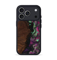 iPhone 17 Pro Wood Phone Case - Lelia (Green, 812332)