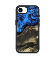 iPhone 17e Wood Phone Case - Brandi (Blue, 812362)