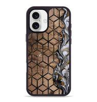 iPhone 16 Plus Wood Phone Case - Arlen (Pattern, 812478)