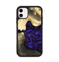 iPhone 11 Wood Phone Case - Dwight (Purple, 812519)