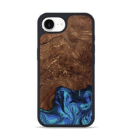iPhone 17e Wood Phone Case - Wrenlee (Blue, 812521)