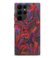 Galaxy S22 Ultra ResinArt Live Edge Phone Case - Akeem (Red, 812541)