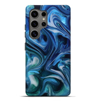 Galaxy S25 Ultra ResinArt Live Edge Phone Case - Van (Blue, 812556)