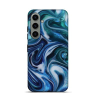 Galaxy S24 ResinArt Live Edge Phone Case - Tiara (Blue, 812564)