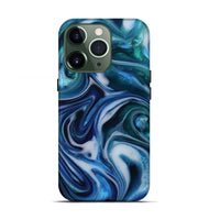 iPhone 13 Pro ResinArt Live Edge Phone Case - Tiara (Blue, 812564)