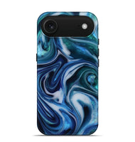 iPhone 17 Air ResinArt Live Edge Phone Case - Tiara (Blue, 812564)