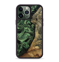 iPhone 13 Pro Max Wood Phone Case - Tyrell (Green, 812663)