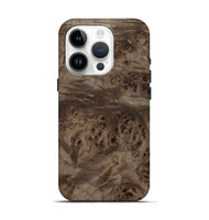 iPhone 15 Pro Wood Live Edge Phone Case - Tristen (Wood Burl, 812803)