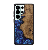 Galaxy S26 Ultra Wood Phone Case - Mintie (Blue, 812913)