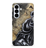 Galaxy S26 Plus Wood Live Edge Phone Case - Billy (Black & White, 812951)