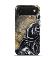 iPhone 17 Air Wood Live Edge Phone Case - Billy (Black & White, 812951)