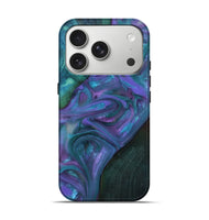 iPhone 17 Pro Wood Live Edge Phone Case - Jenni (Purple, 812956)