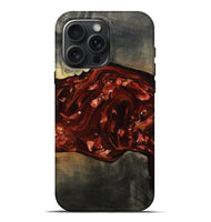 iPhone 16 Pro Max Wood Live Edge Phone Case - Lucien (Red, 812960)