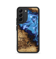 Galaxy S22 Wood Phone Case - Wilder (Blue, 812970)