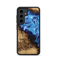 Galaxy S24 Wood Phone Case - Wilder (Blue, 812970)