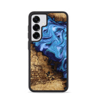 Galaxy S25 Wood Phone Case - Wilder (Blue, 812970)