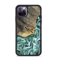 iPhone 11 Pro Max Wood Phone Case - Wheeler (Green, 813088)