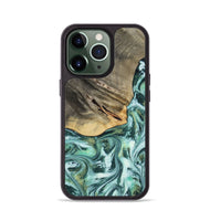 iPhone 13 Pro Wood Phone Case - Wheeler (Green, 813088)