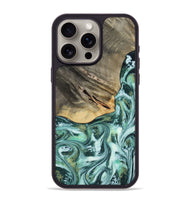 iPhone 15 Pro Max Wood Phone Case - Wheeler (Green, 813088)