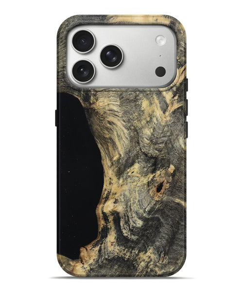 iPhone 17 Pro Max Wood Live Edge Phone Case - Hayley (Wood Burl, 813362)