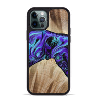 iPhone 12 Pro Max Wood Phone Case - Blaine (Purple, 813893)
