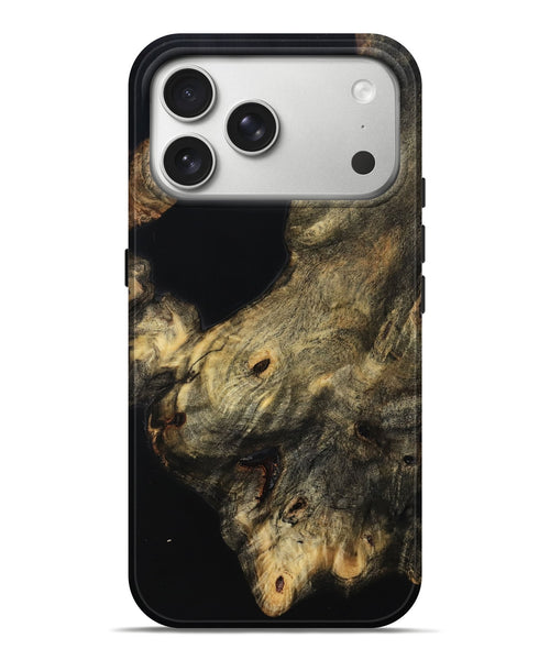 iPhone 17 Pro Max Wood Live Edge Phone Case - Coby (Wood Burl, 814260)