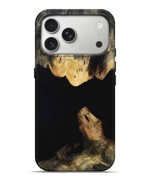 iPhone 17 Pro Max Wood Live Edge Phone Case - Lavonne (Wood Burl, 814263)