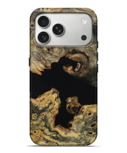 iPhone 17 Pro Max Wood Live Edge Phone Case - Emelia (Wood Burl, 814274)