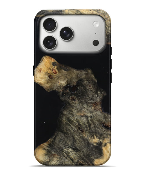 iPhone 17 Pro Max Wood Live Edge Phone Case - Mikalah (Wood Burl, 814287)