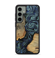 Galaxy S24 Plus Wood Phone Case - Christy (Blue, 814557)