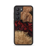 Galaxy S23 Wood Phone Case - Katy (Red, 814602)