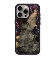 iPhone 16 Pro Max Wood Phone Case - Rodrick (Red, 814634)