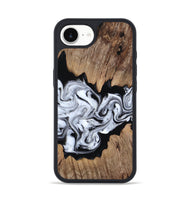 iPhone 17e Wood Phone Case - Jeramie (Black & White, 814639)